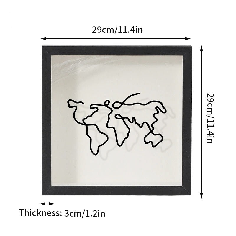 Travel Archive Shadow Box