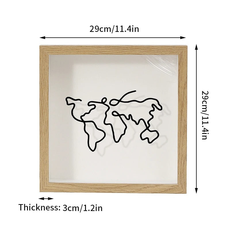 Travel Archive Shadow Box