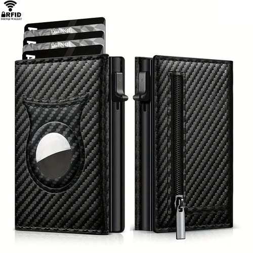 Credit Card Holder with AirTag Holder