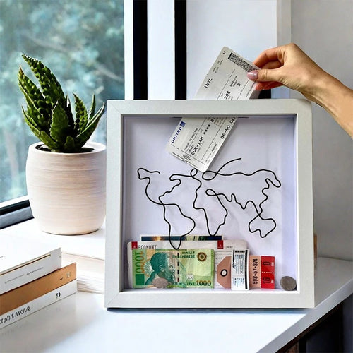 Travel Archive Shadow Box