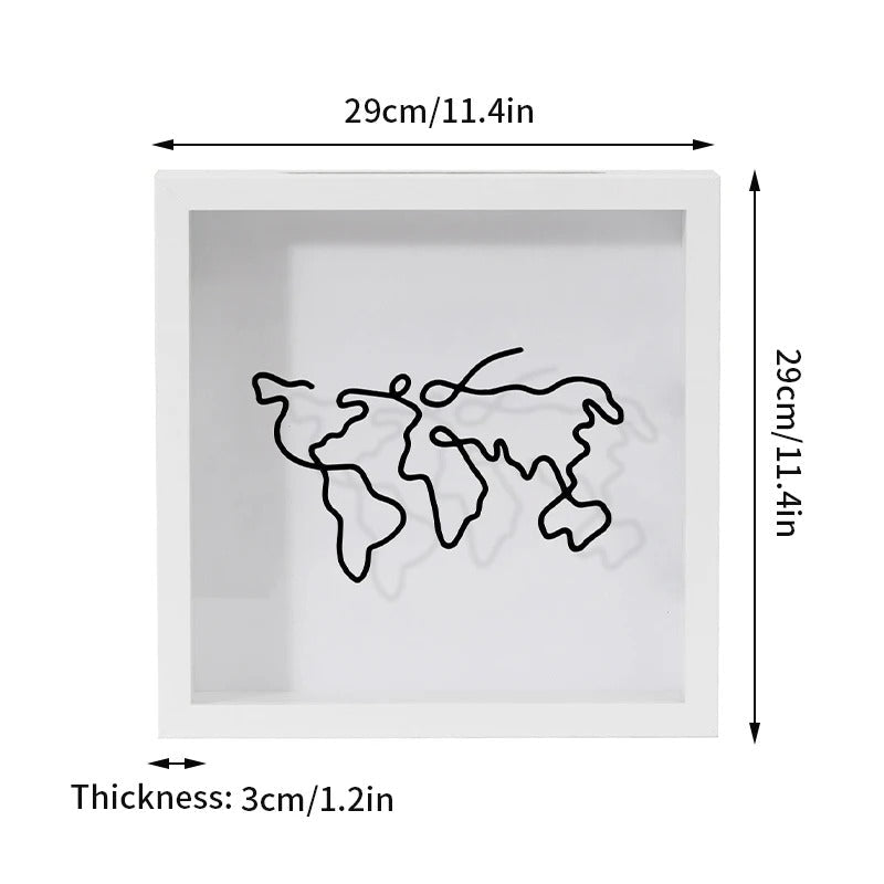 Travel Archive Shadow Box