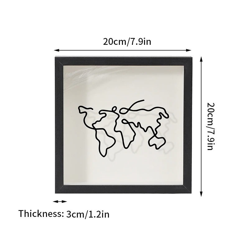 Travel Archive Shadow Box