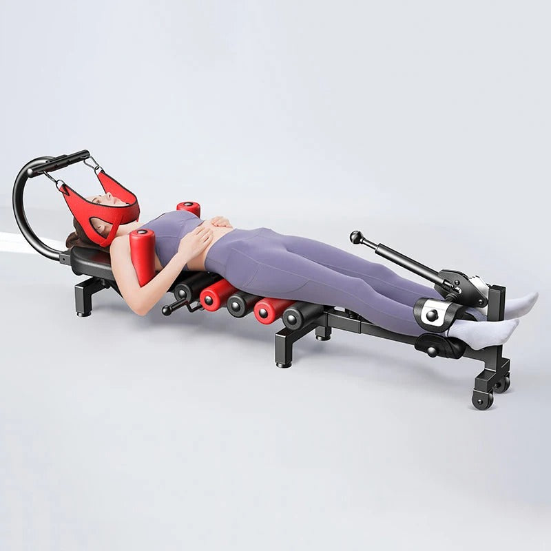Cervical and Lumbar Spine Traction Stretcher