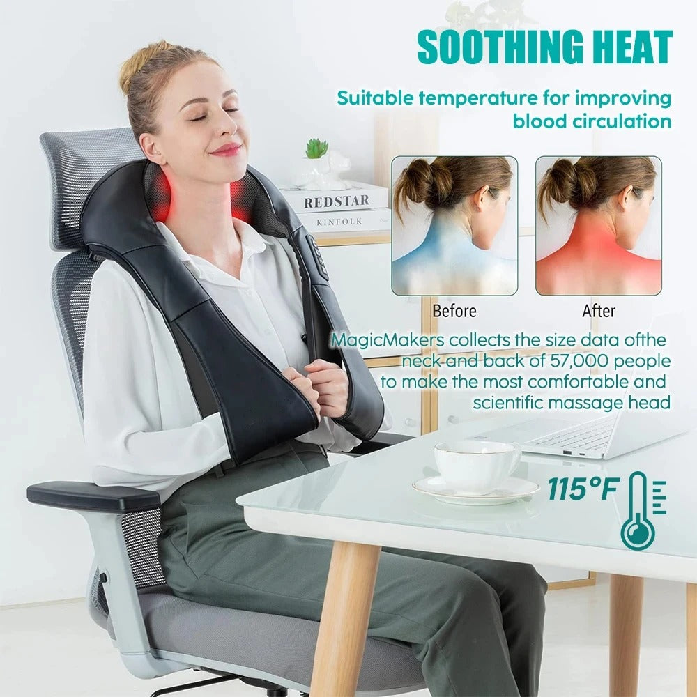 Neck and Shoulder Massager with Heat