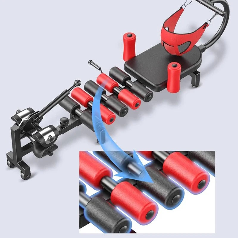 Cervical and Lumbar Spine Traction Stretcher