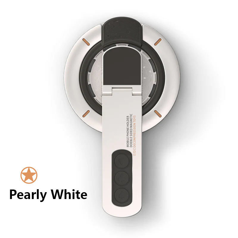 Magnetic 360° Rotating Phone Holder with Dual-Sided Grip