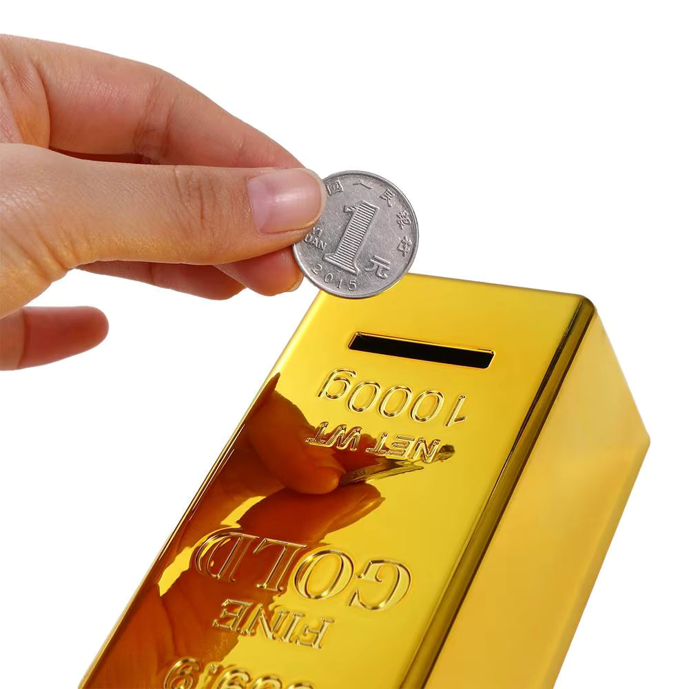 GoldMint - Save More Easily with Stylish, Secure Gold Coin Bank