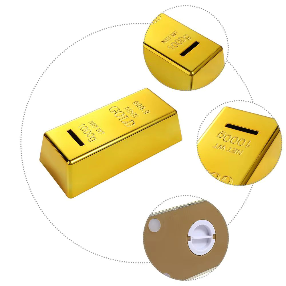GoldMint - Save More Easily with Stylish, Secure Gold Coin Bank