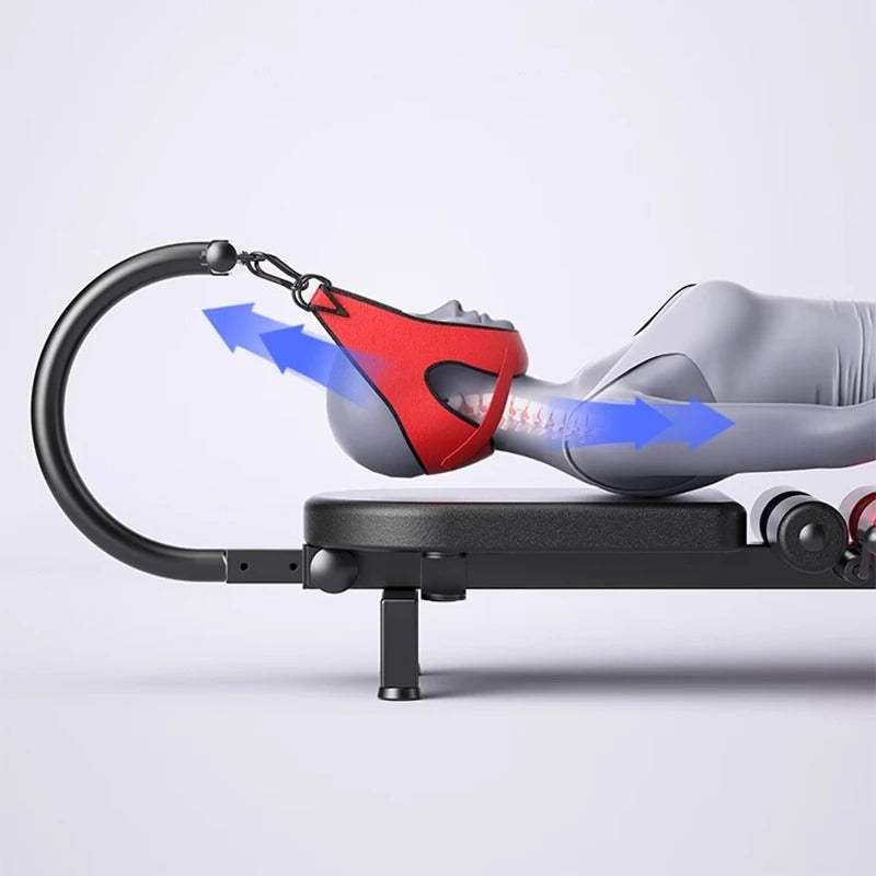 Cervical and Lumbar Spine Traction Stretcher