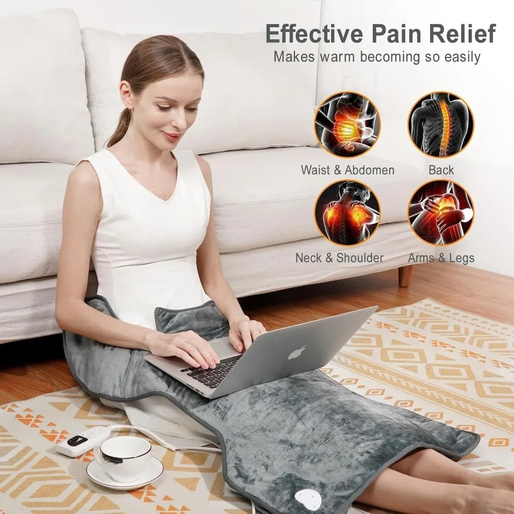 Electric Heating Shawl with Adjustable Temperature