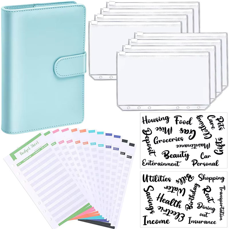 Budget Binder with Zipper Cash