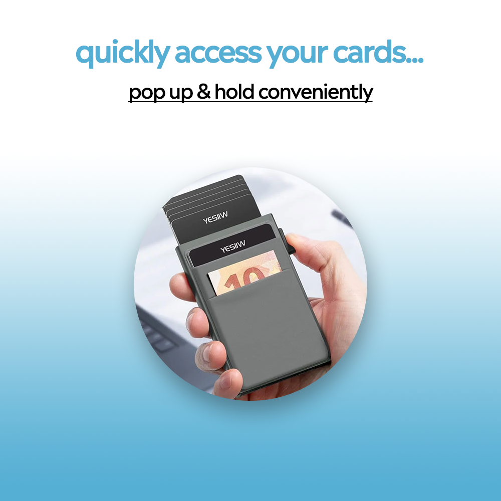 RFID- safe credit card holder