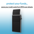 RFID- safe credit card holder