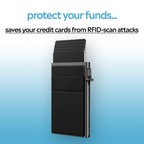 RFID- safe credit card holder