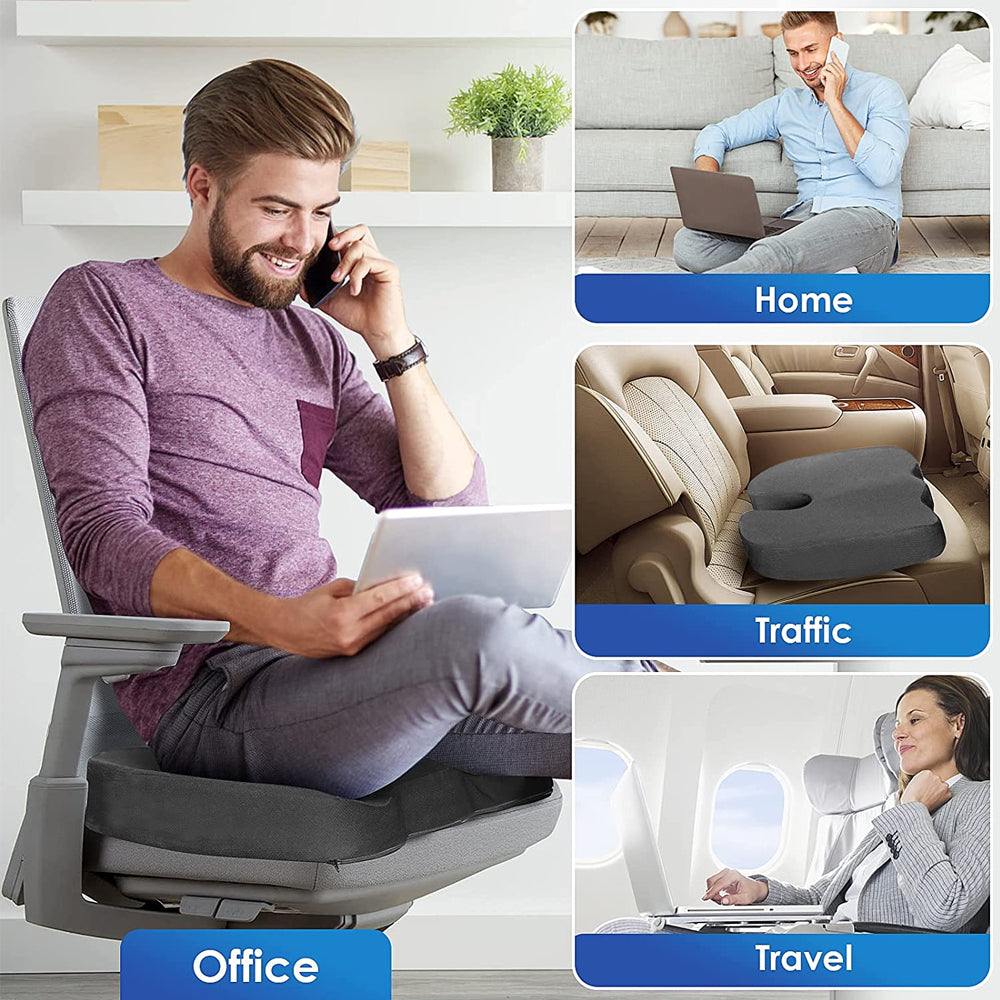 Memory Foam Seat Cushion for Pain Relief