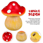 SecretMush™ Outdoor Mushroom Key Hider – Hidden Garden Storage Box