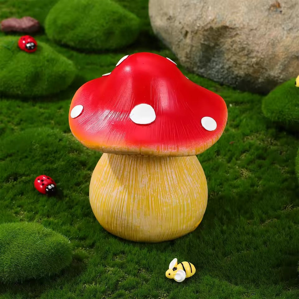 SecretMush™ Outdoor Mushroom Key Hider – Hidden Garden Storage Box
