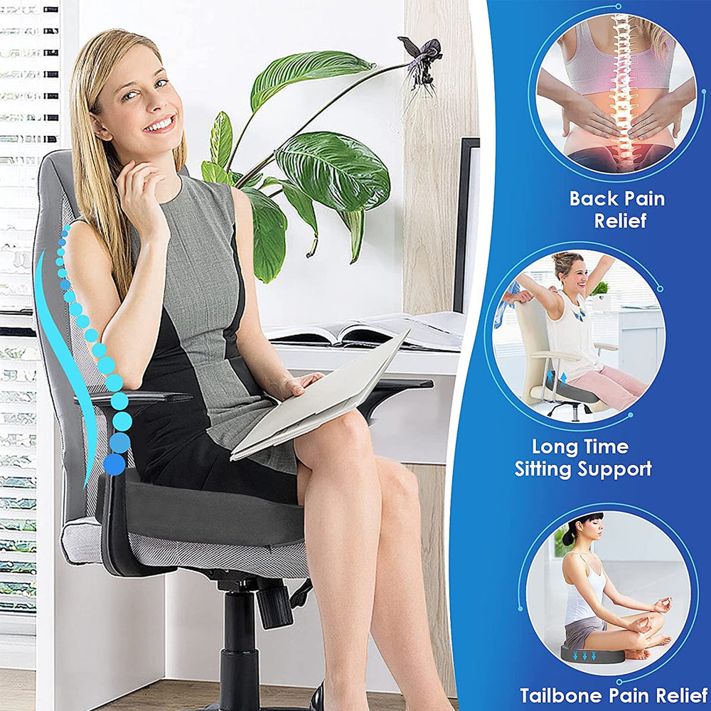 Memory Foam Seat Cushion for Pain Relief