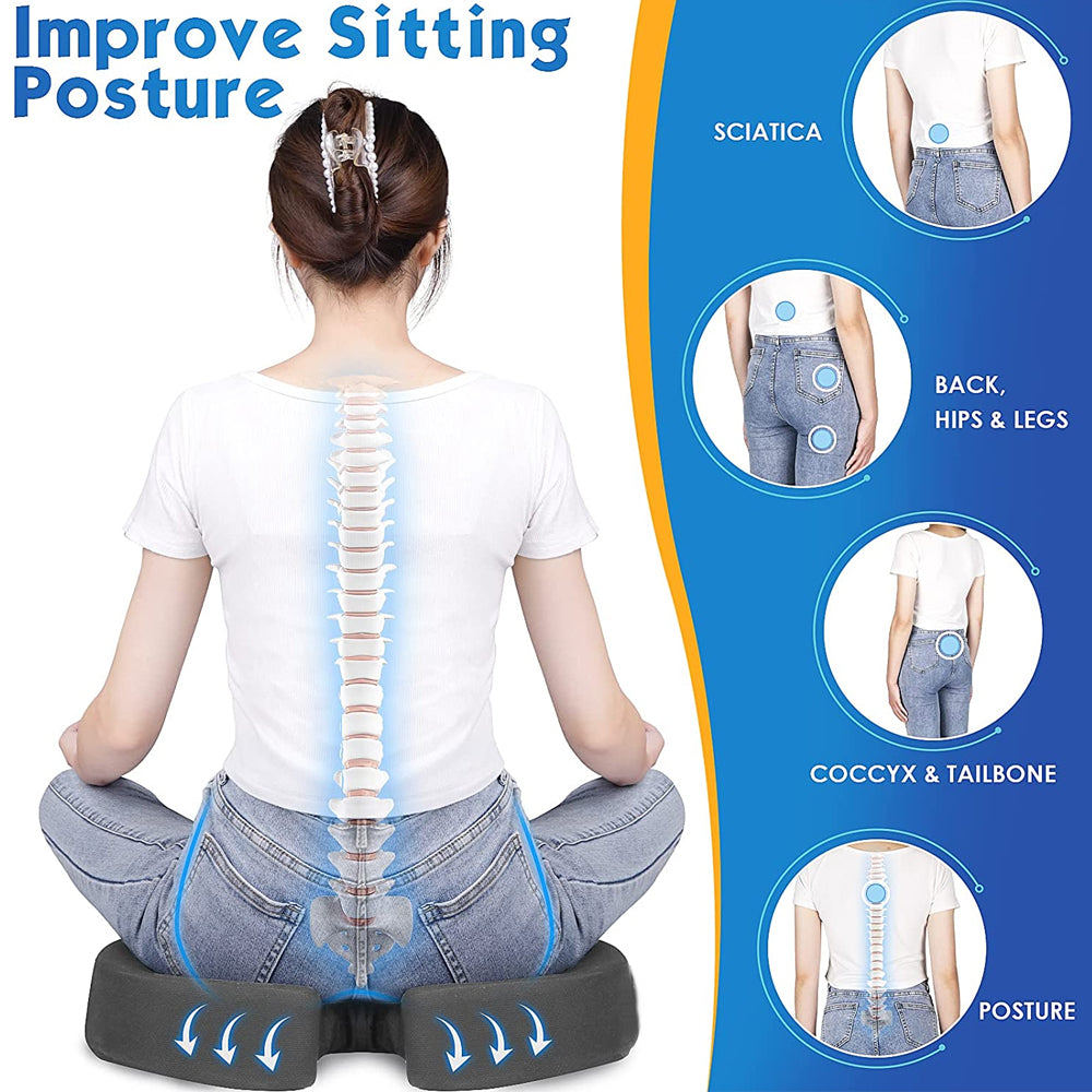 Memory Foam Seat Cushion for Pain Relief