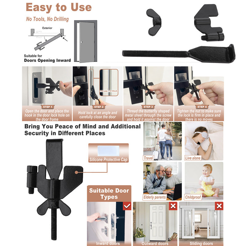Portable Door Lock