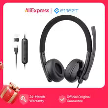 EMEET Wired Headset