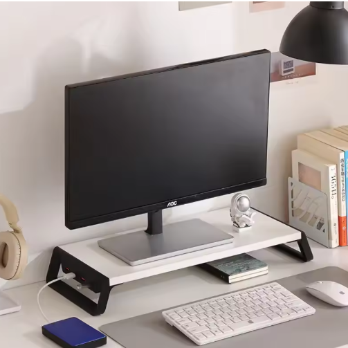 Desktop Monitor Stand with USB Hub