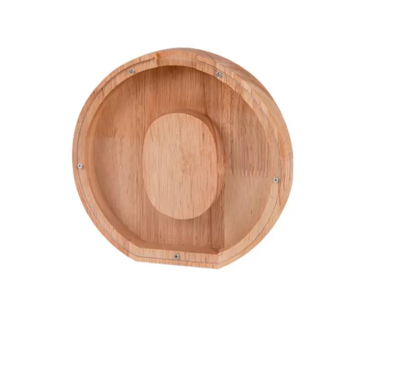 Wooden Letter Piggy Bank
