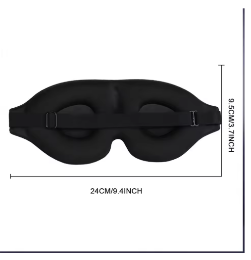 3D Eye Mask Adjustable Suitable for Men and Women