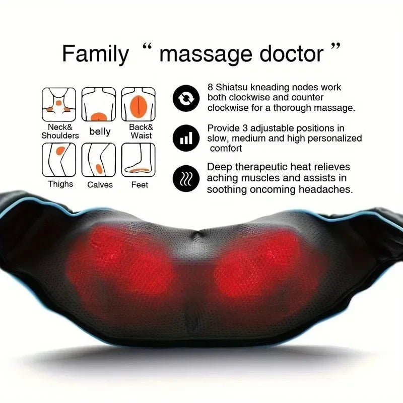 Neck and Shoulder Massager with Heat