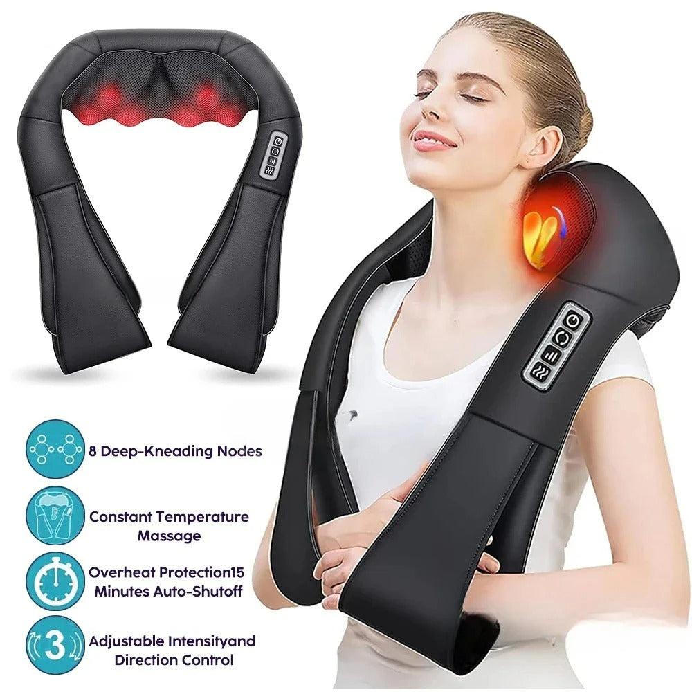 Neck and Shoulder Massager with Heat