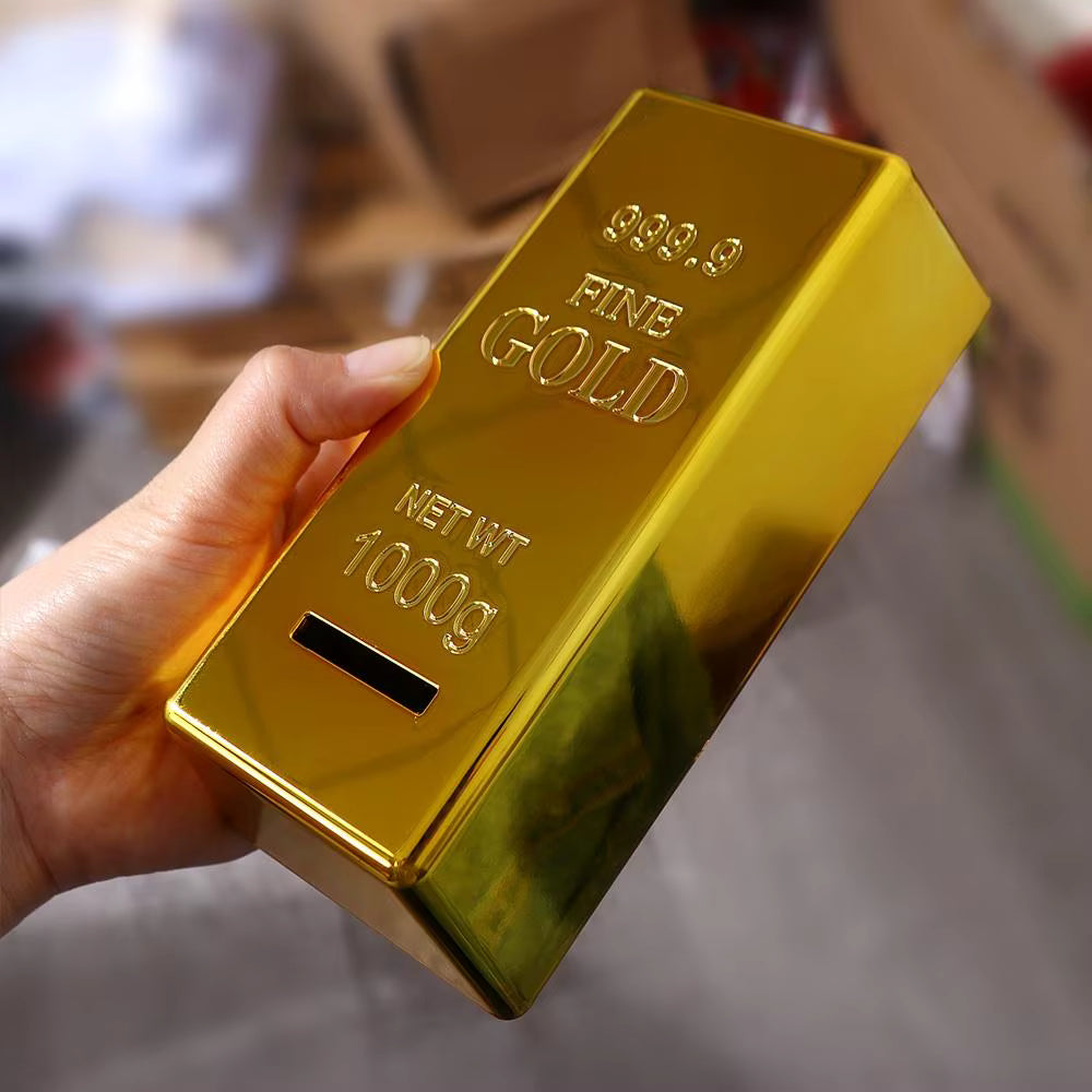 GoldMint - Save More Easily with Stylish, Secure Gold Coin Bank