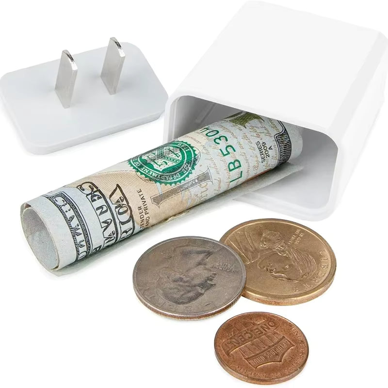 HideSafe - Invisible Charger Stash for Secure, Easy Valuables Protection