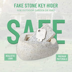 StealthRock™ Hidden Outdoor Key Safe – Realistic Stone Key Holder