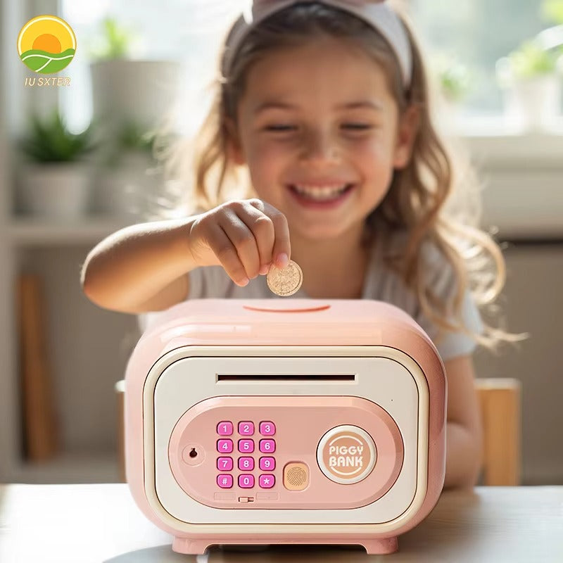 MiniATM™ Electronic Piggy Bank – Password Safe with Sound for Kids