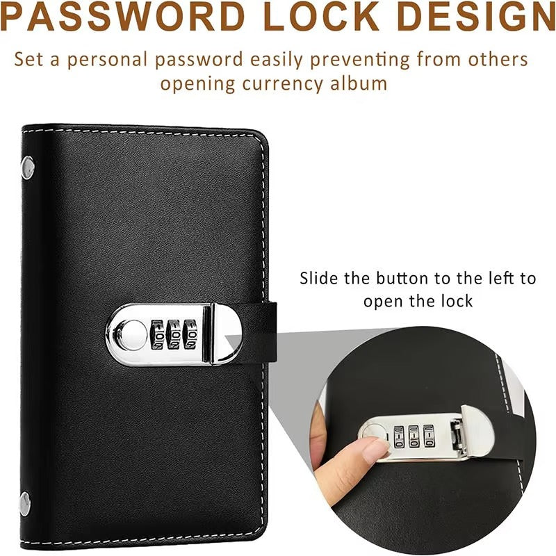SecretVault™ Password Lock Money Book – Large Capacity Cash Safe