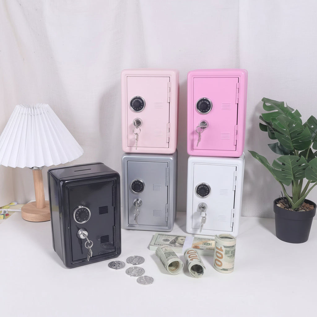 SecureVault™ Mini Combination Lock Safe – Portable Cash & Valuables Box