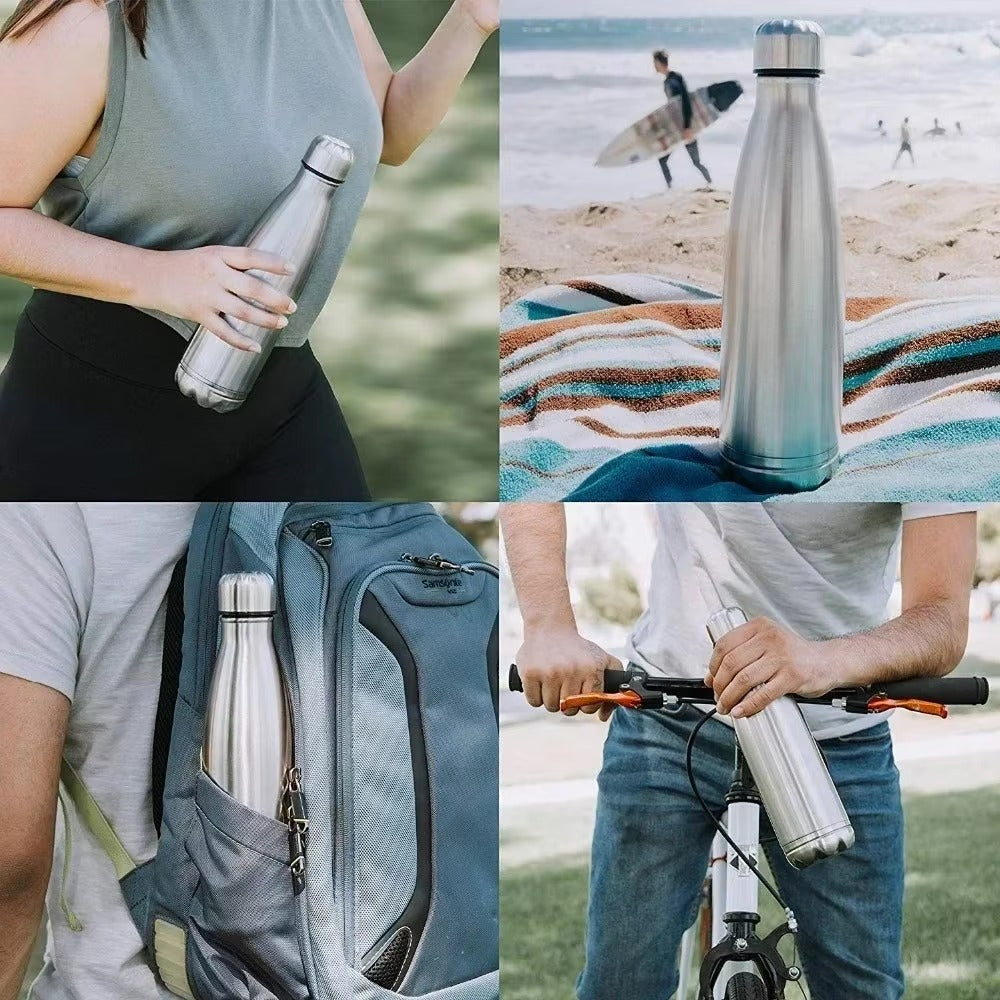 StealthSip™ Hidden Water Bottle Safe – Stainless Steel Tumbler with Secret Storage