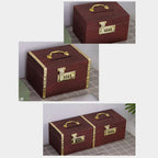 VintageLock™ Wooden Piggy Bank with Code Lock – Retro Treasure Money Box