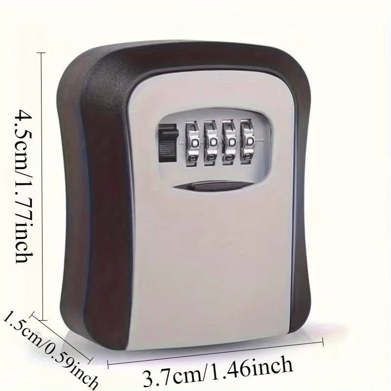 SecureFlip™ Combination Key Safe – Heavy-Duty Lock Box with Dial Code