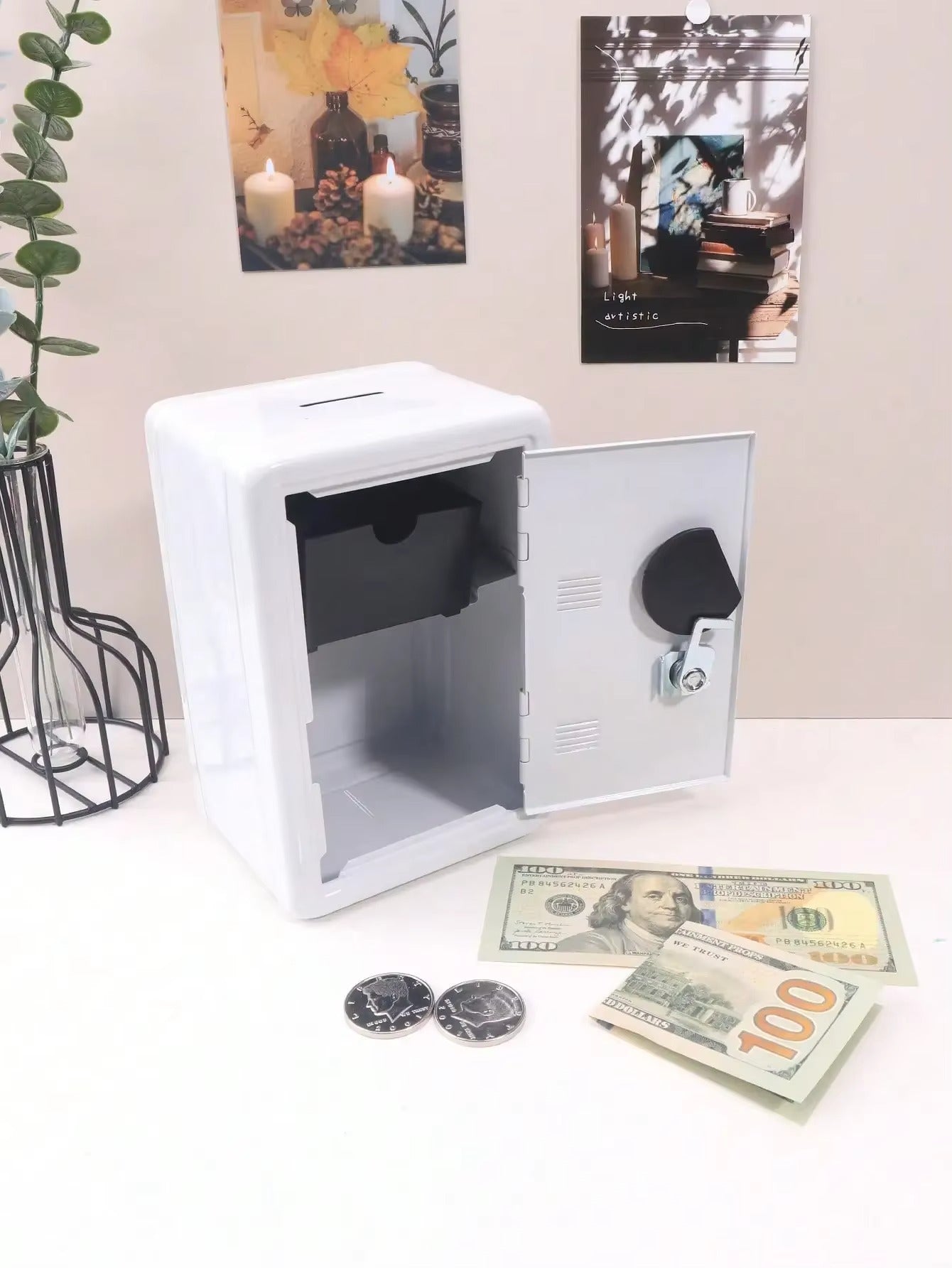 SecureVault™ Mini Combination Lock Safe – Portable Cash & Valuables Box