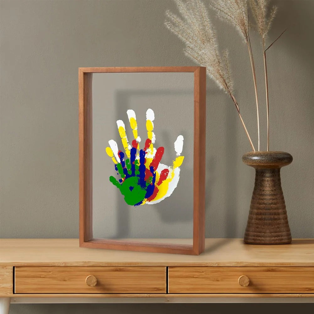 DIY Family Handprint Photo Frame Keepsake Kit