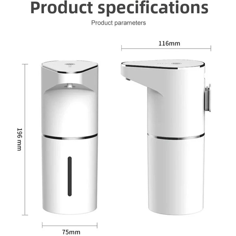 Automatic Touchless Soap Dispenser | USB-C Rechargeable Foaming Hand Wash Dispenser