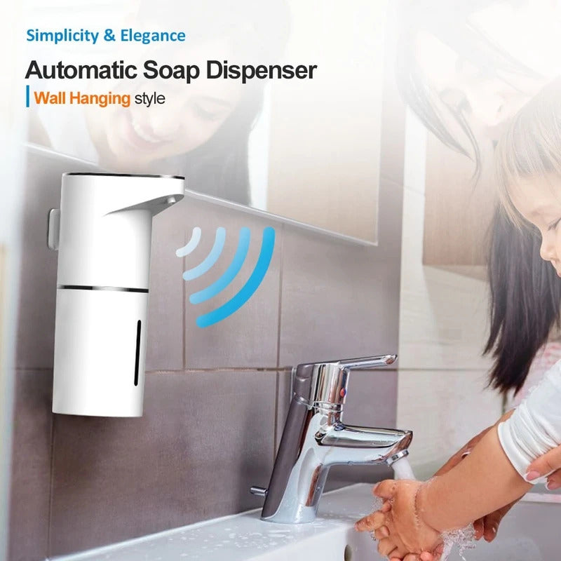 Automatic Touchless Soap Dispenser | USB-C Rechargeable Foaming Hand Wash Dispenser