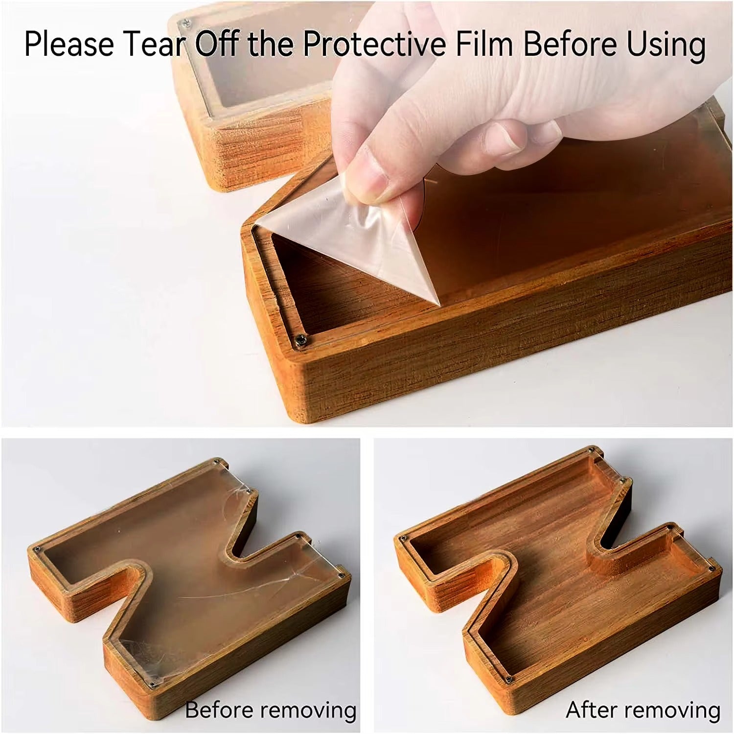 AlphabetCraft™ Wooden Letter Piggy Bank – Kids ABC Money Saving Box