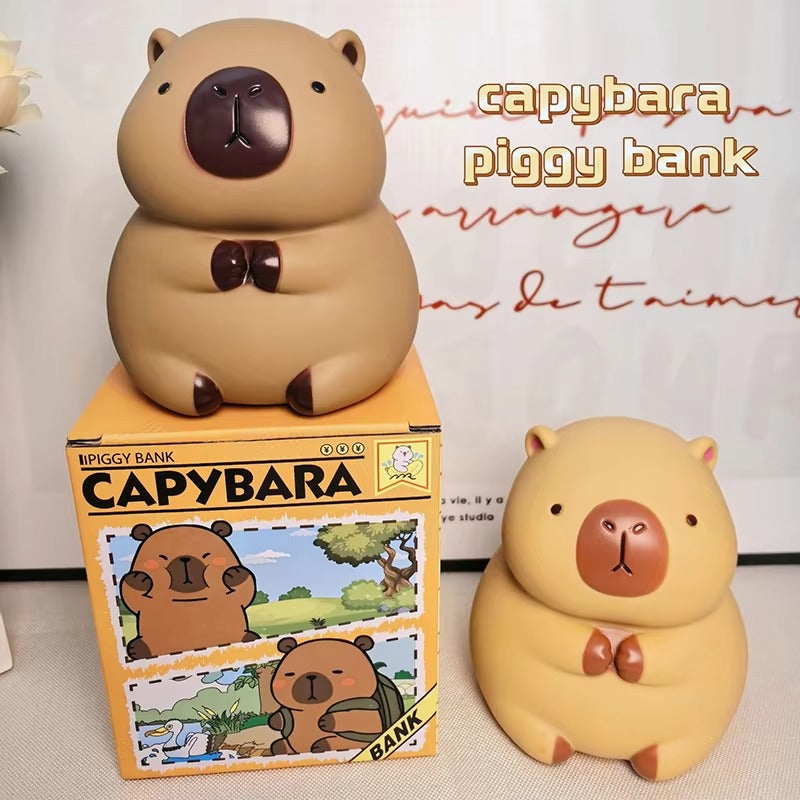 CapySave™ Cute Capybara Piggy Bank – Kids Animal Coin Money Box