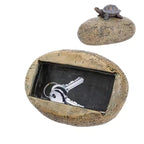 SecretStone™ Outdoor Key Hider – Realistic Rock with Hidden Compartment