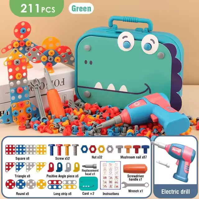 Little Engineer DIY Montessori Tool Box Set – Dino Buddy