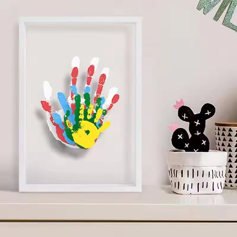DIY Family Handprint Photo Frame Keepsake Kit
