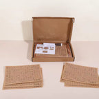 Saving Box with Dollar and Euro Sticker Patterns