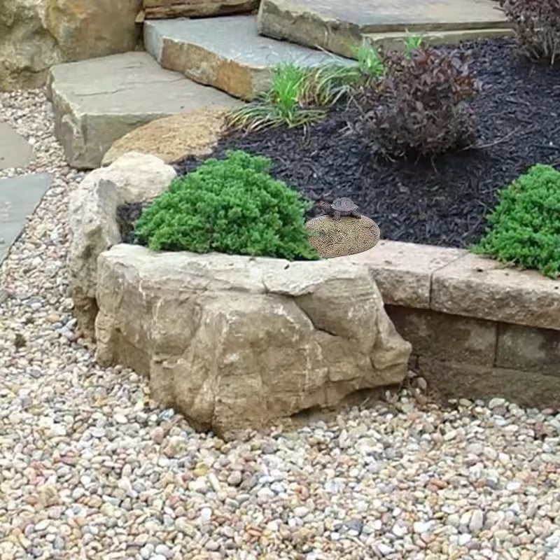 SecretStone™ Outdoor Key Hider – Realistic Rock with Hidden Compartment